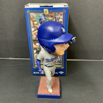 MAX MUNCY DODGERS WORLD SERIES CHAMPION SIGNED 2020 SGA BOBBLEHEAD PSA 9A99252