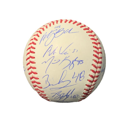 DODGERS SIGNED 2024 WORLD SERIES BALL 21 AUTOS FREEMAN TEO MUNCY BUEHLER PSA 052