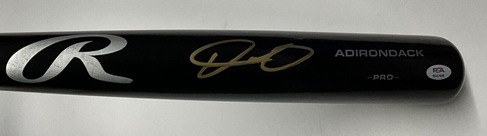 DIEGO CARTAYA DODGERS PROSPECT SIGNED RAWLINGS FULL SIZE BAT PSA ITP RG51650