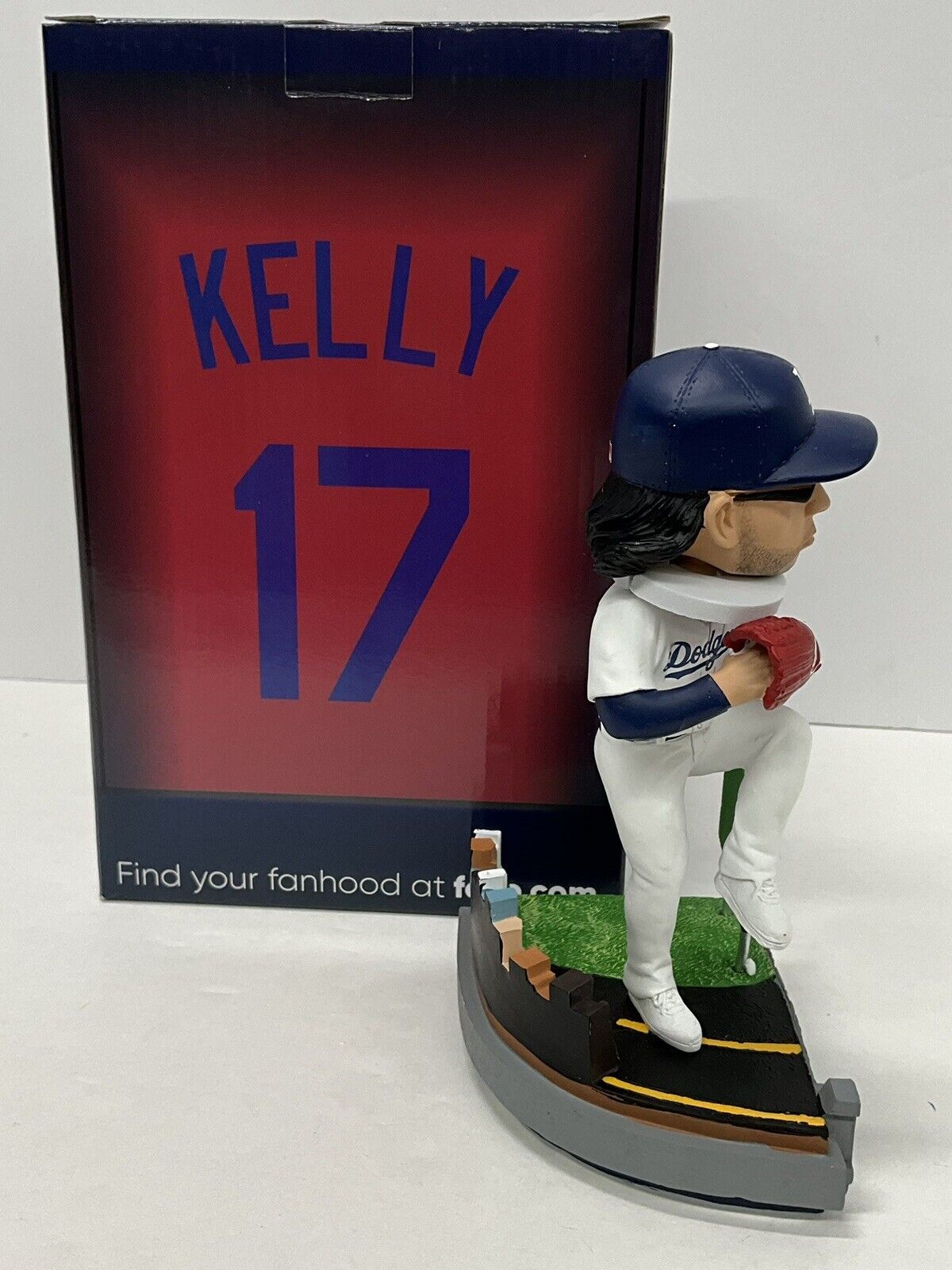 JOE KELLY SIGNED WELCOME BACK TO LA DODGERS FOCO /72 BOBBLEHEAD PSA 3C13435