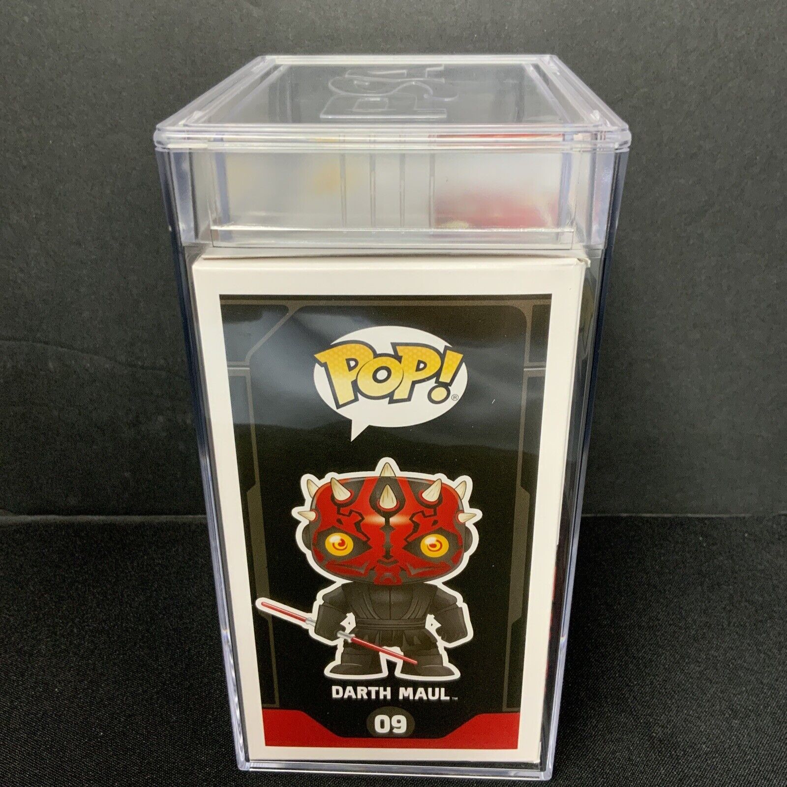 Star Wars autograph Darth Maul top Funko pop