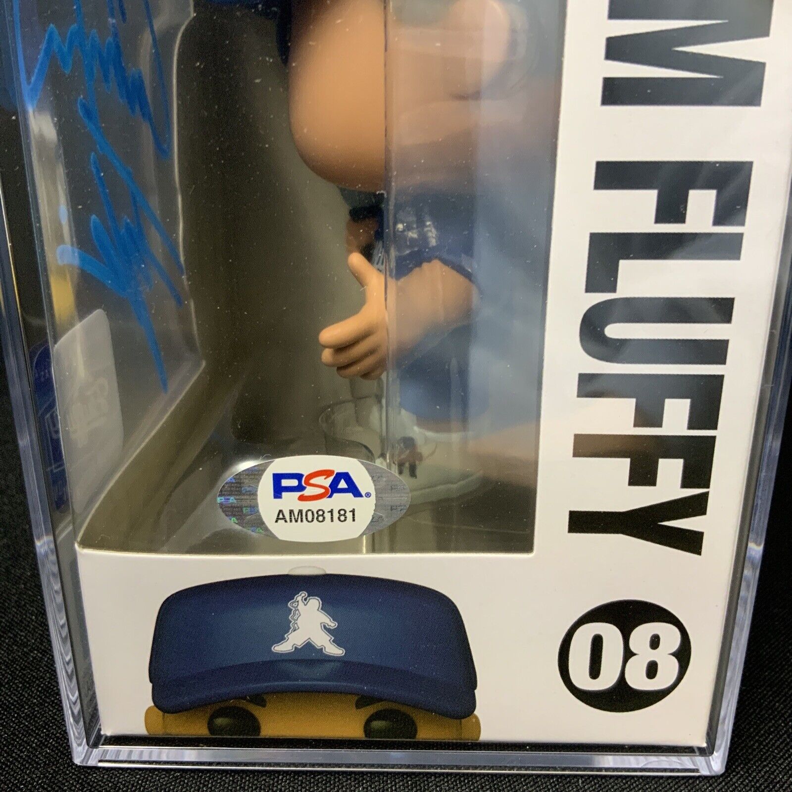 GABRIEL IGLESIAS SIGNED "STADIUM FLUFFY" FUNKO POP 08 PSA GEM MT 10 AUTO AM08181