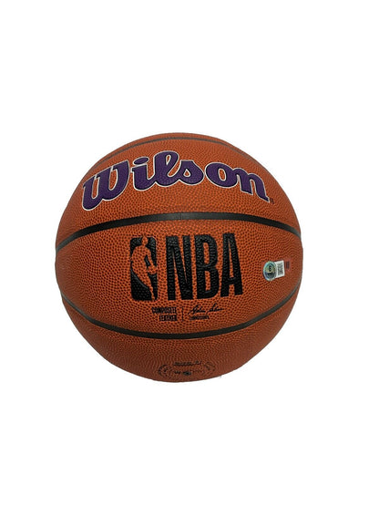 SHAQUILLE O'NEAL SIGNED LOS ANGELES LAKERS WILSON LOGO BASKETBALL BAS 1W489432