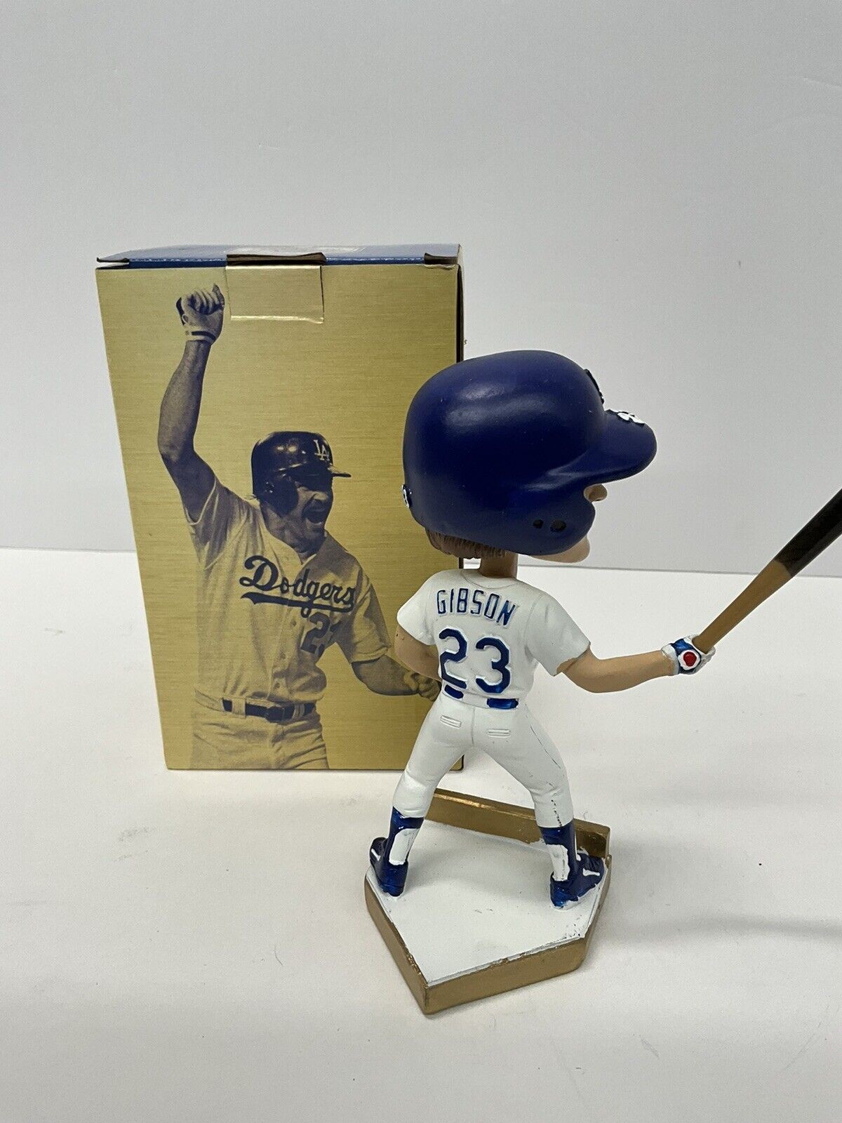 KIRK GIBSON DODGERS 88 WS CHAMPION SIGNED 2019 SGA BOBBLEHEAD PSA 3T04211