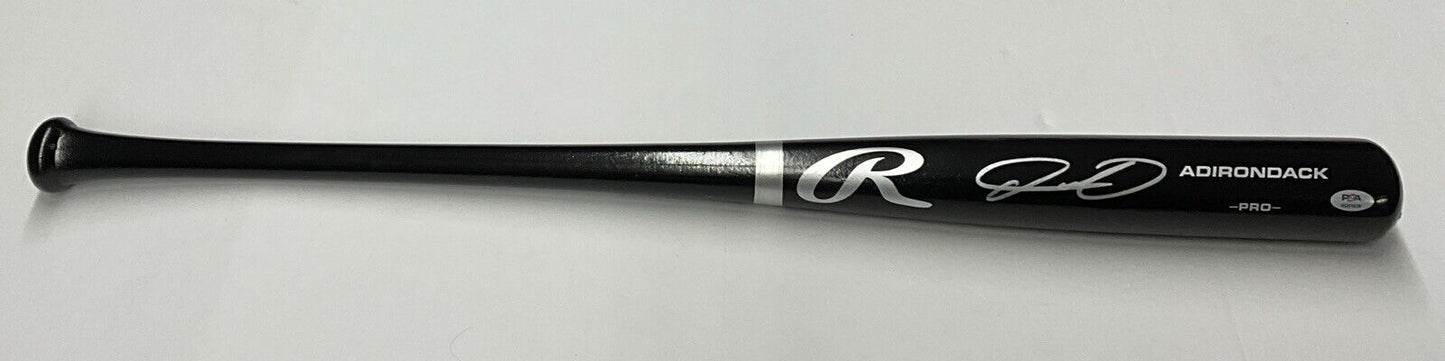 DIEGO CARTAYA DODGERS PROSPECT SIGNED RAWLINGS FULL SIZE BAT PSA ITP RG51626