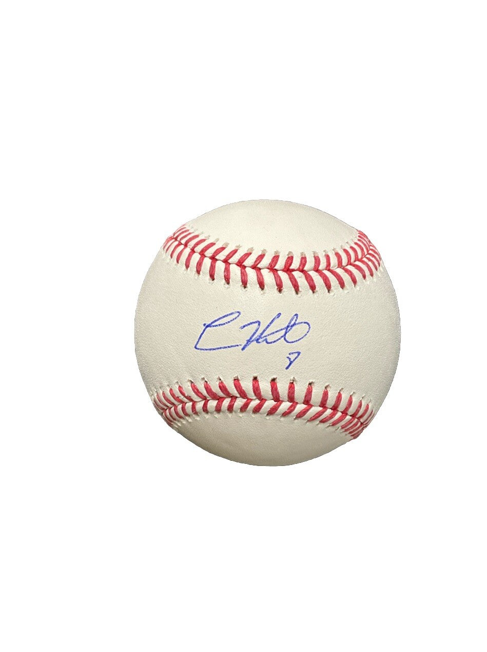 KIKE HERNANDEZ 2X WS CHAMP LOS ANGELES DODGERS SIGNED MLB BASEBALL PSA WITNESS