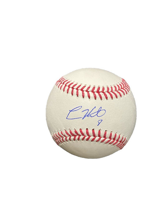 KIKE HERNANDEZ 2X WS CHAMP LOS ANGELES DODGERS SIGNED MLB BASEBALL PSA WITNESS