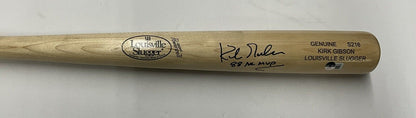 KIRK GIBSON DODGERS SIGNED LOUISVILLE SLUGGER MODEL BAT "88 NL MVP" BAS W140606