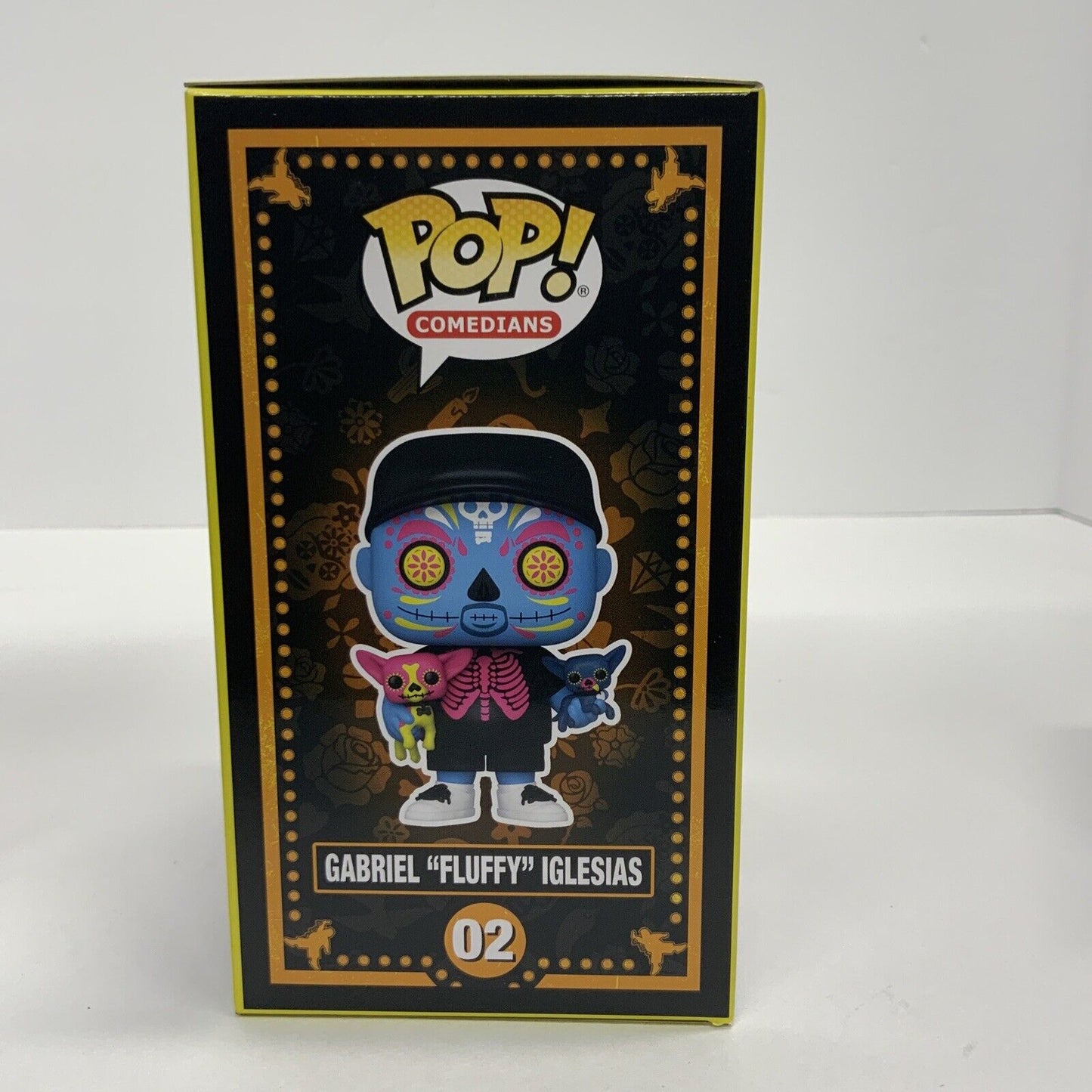 GABRIEL FLUFFY IGLESIAS SIGNED "DIA DE LOS FLUFFY'S" FUNKO POP 02 PSA AM57397