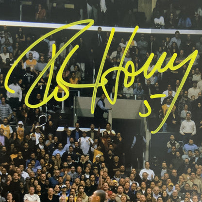 7X NBA CHAMPION ROBERT HORRY LAKERS SIGNED 11X14 PHOTO 1.3 SECONDS SHOT BECKETT