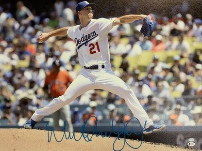 DODGERS WALKER ANTHONY BUEHLER FULL NAME SIGNED 22X26 CANVAS BECAKETT WC23248