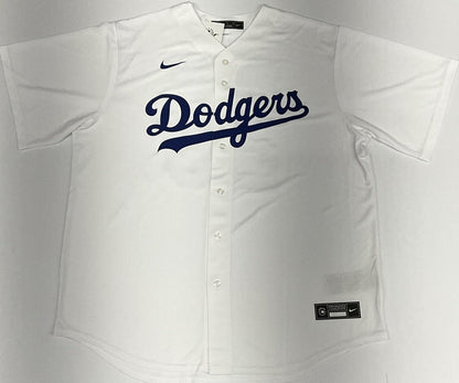 BOBBY MILLER SIGNED DODGERS JERSEY "MILLER TIME MLB DEBUT 1ST WIN " BAS 1W826526