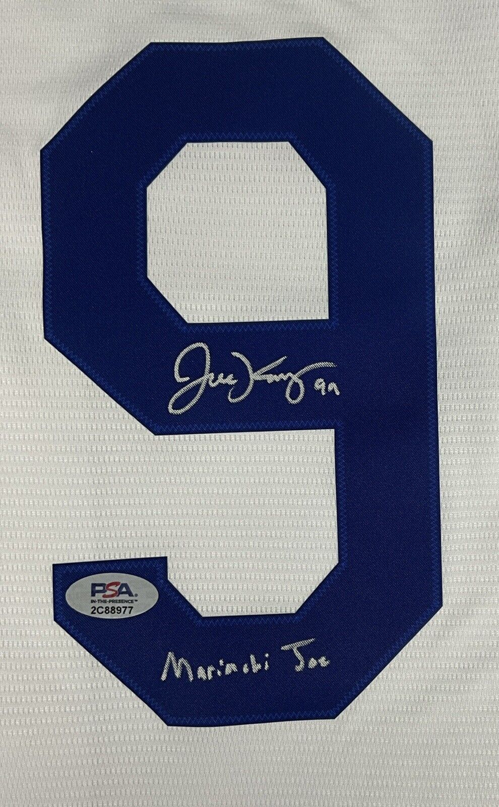 JOE KELLY SIGNED JERSEY "2020 CHAMPS NICE SWING BITCH MARIACHI JOE" PSA 2C88977