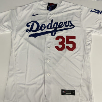 CODY BELLINGER DODGERS CHAMPION SIGNED 2020 WORLD SERIES JERSEY MLB VT102727