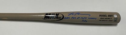 3/13 MAX MUNCY SIGNED GAME MODEL MM9 MAXBAT "2020 piece of metal winner" MLB PSA