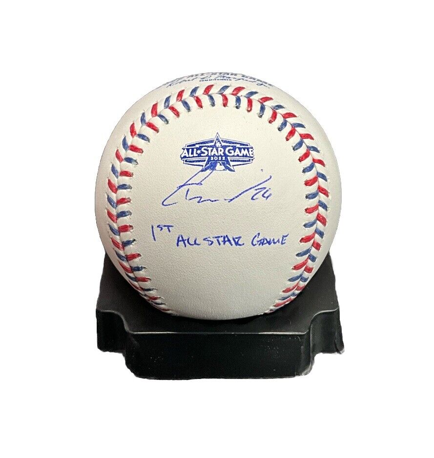 TONY GONSOLIN DODGERS SIGNED 2022 ALL STAR GAME BASEBALL "1ST ALL STAR GAME" PSA