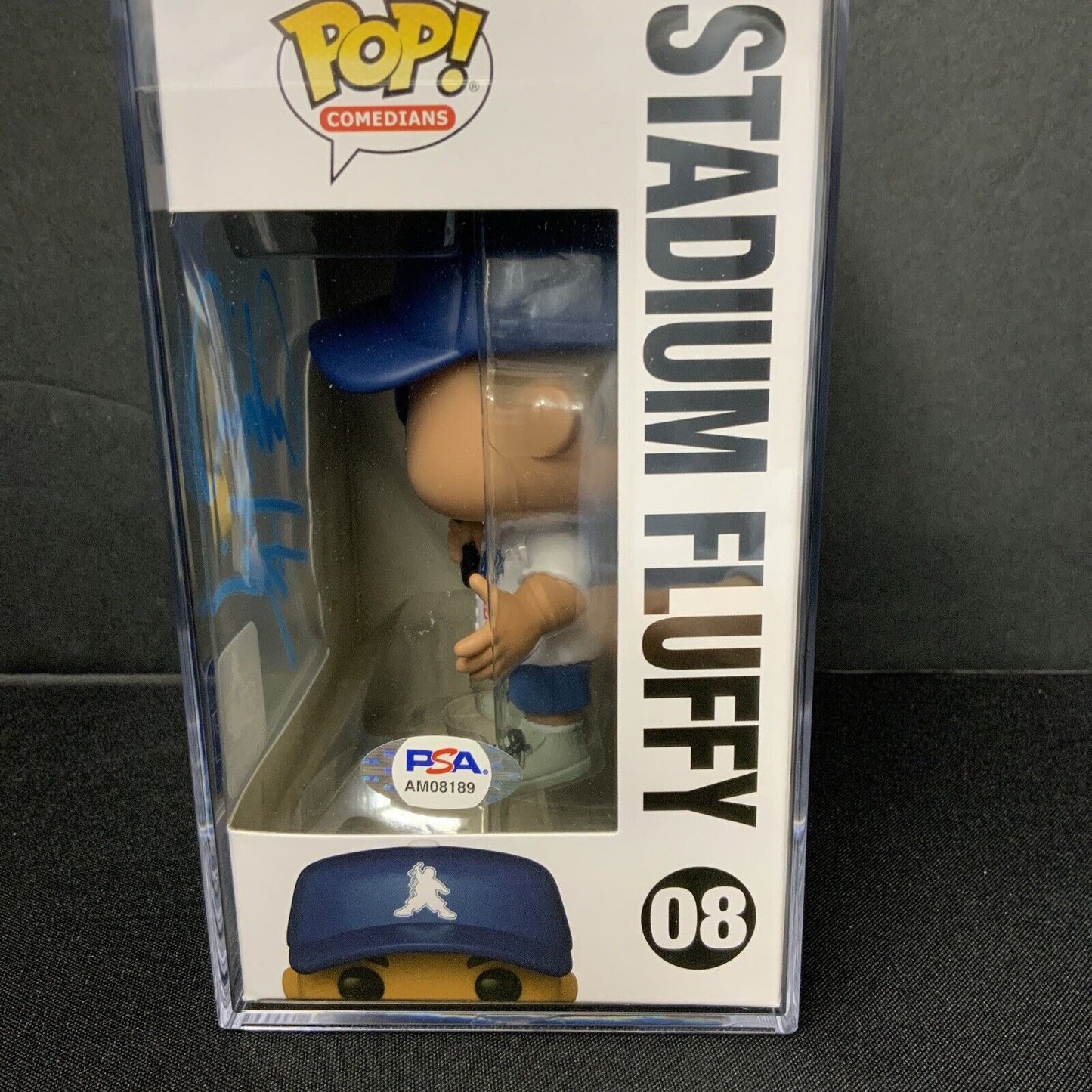 GABRIEL IGLESIAS SIGNED "STADIUM FLUFFY" FUNKO POP 08 PSA ENCAPSULATED AM08189