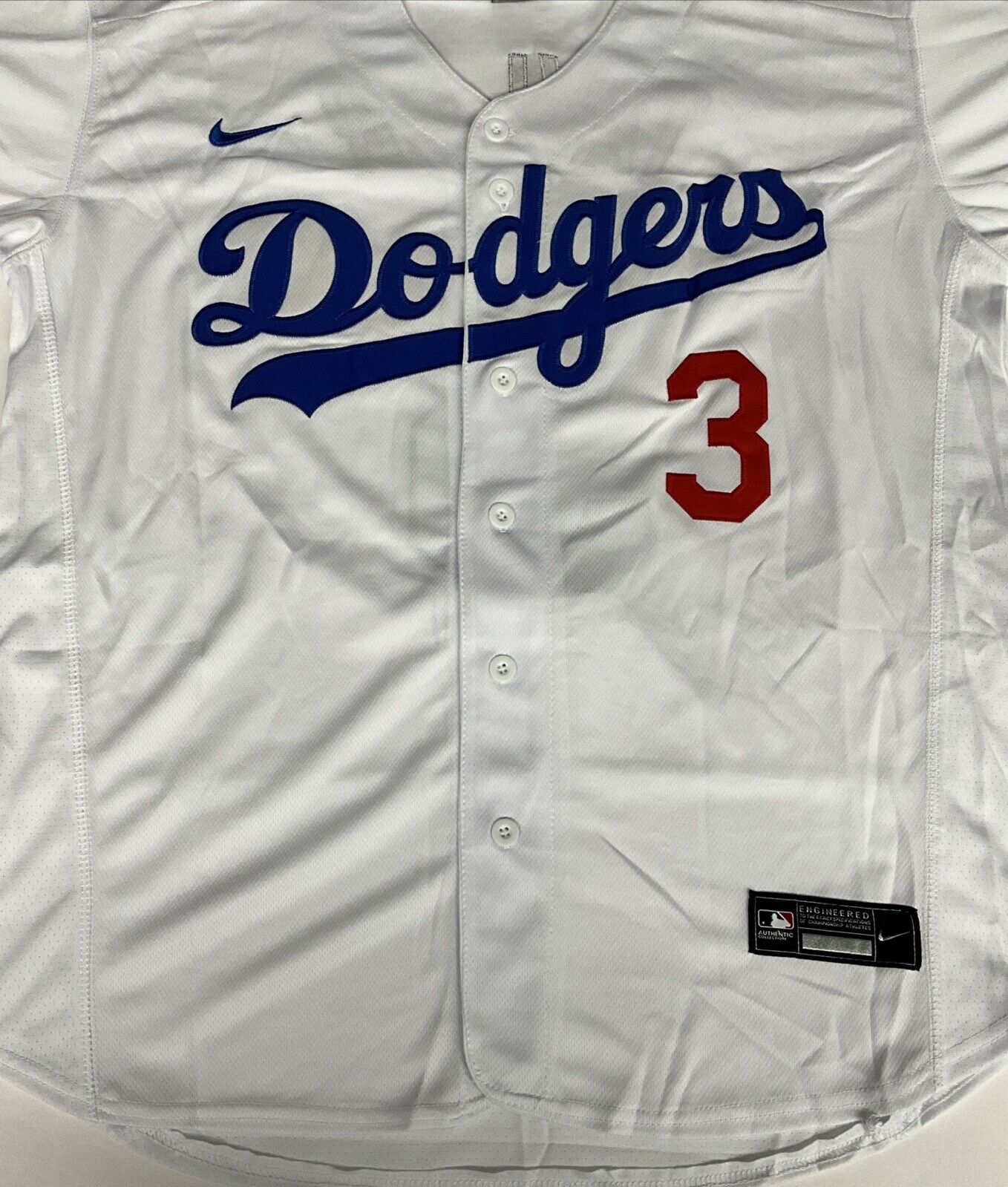 CHRIS TAYLOR DODGERS SIGNED 2020 WORLD SERIES JERSEY "2020 WS CHAMP" PSA 1C01405