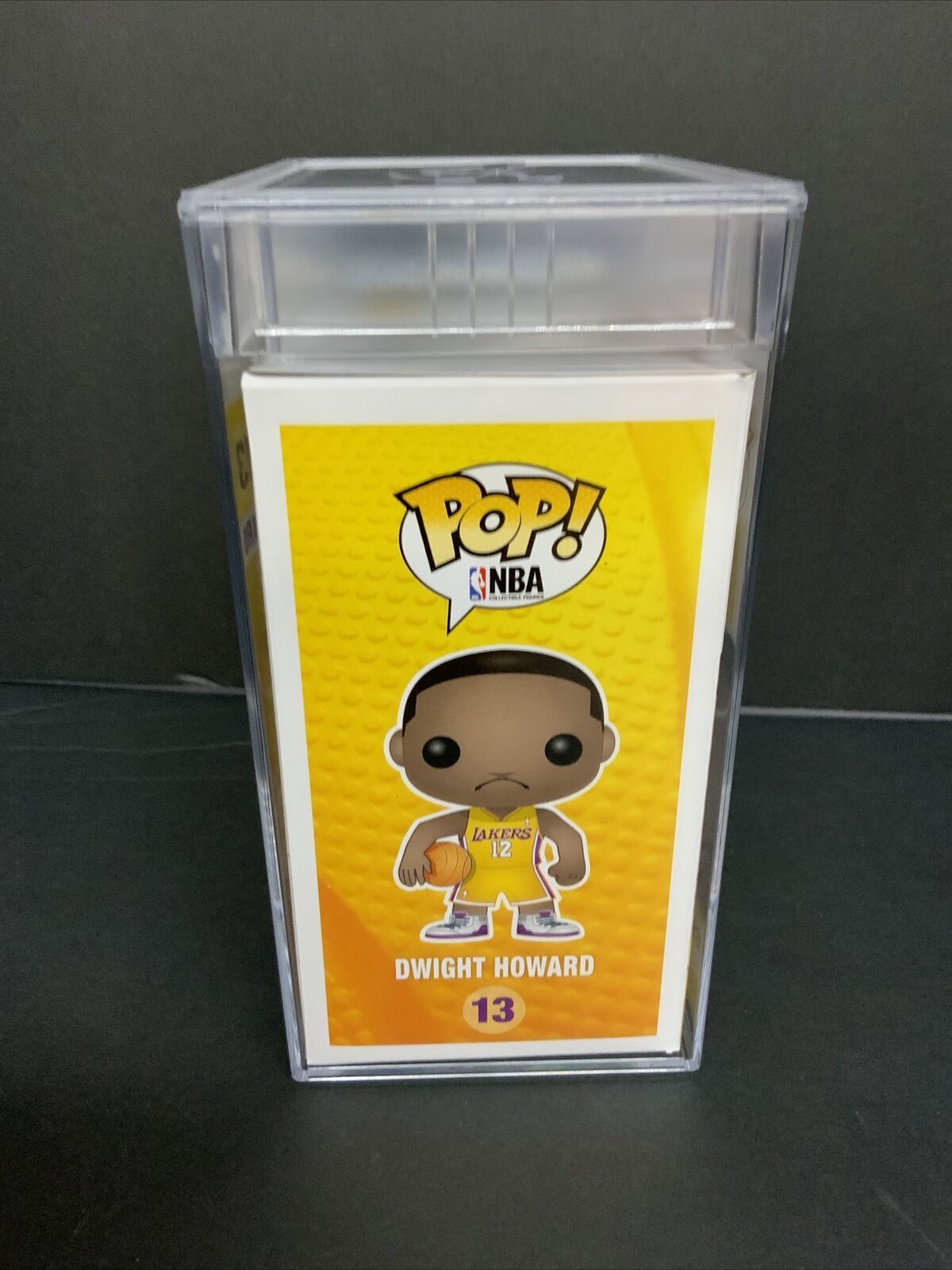 DWIGHT HOWARD SIGNED LAKERS #13 FUNKO POP PSA SLABBED GEM MINT 10 AUTO 1C40745