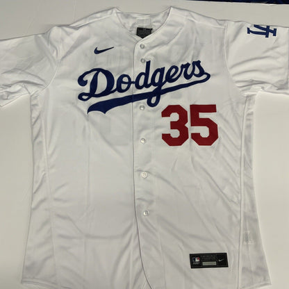 CODY BELLINGER DODGERS CHAMPION SIGNED 2020 WORLD SERIES JERSEY MLB VT102748