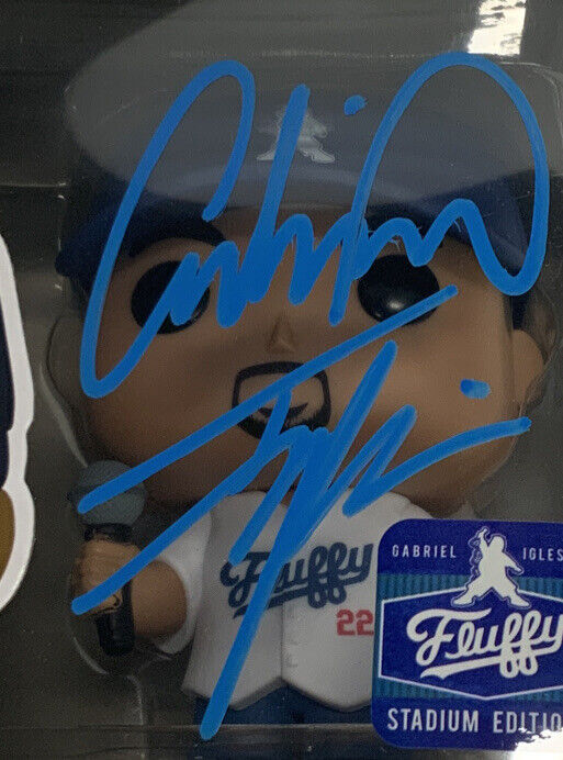 Funko Pop FLUFFY popular Dodger Stadium - Autographed