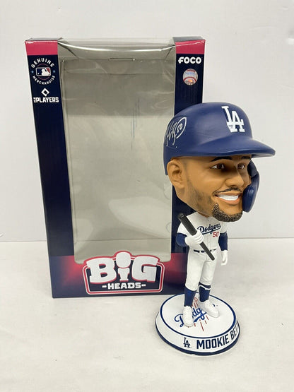 MOOKIE BETTS SIGNED DODGERS FOCO BIGHEAD BOBBLEHEAD 82/144 FANATICS HG99301740