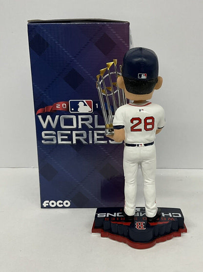 JD MARTINEZ SIGNED BOSTON RED SOX 2018 WORLD SERIES FOCO BOBBLEHEAD BAS W807848