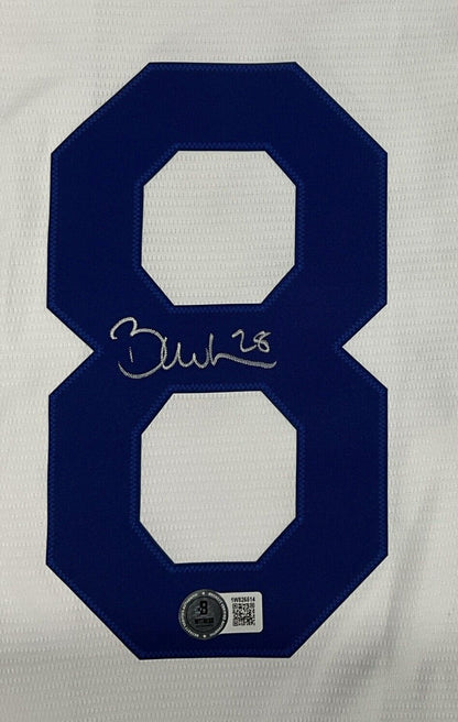 BOBBY MILLER SIGNED DODGERS NIKE JERSEY "MILLER TIME" INSCRIP BECKETT 1W826514