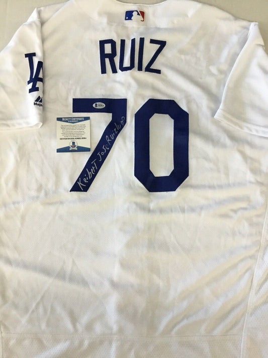 KEIBERT RUIZ SIGNED FULL NAME "KEIBERT JOSE RUIZ LUGO" TEAM ISSUED JERSEY BAS