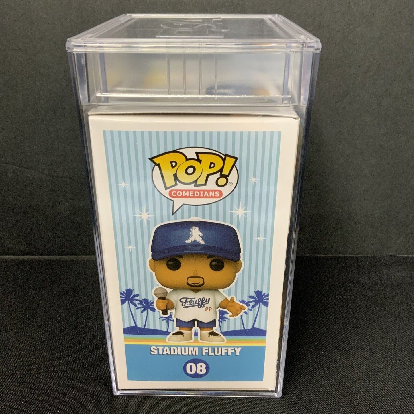 GABRIEL IGLESIAS SIGNED "STADIUM FLUFFY" FUNKO POP 08 PSA ENCAPSULATED AM08189