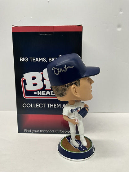 BOBBY MILLER SIGNED DODGERS FOCO BIGHEAD BOBBLEHEAD "MLB DEBUT" INSC PSA RG50521