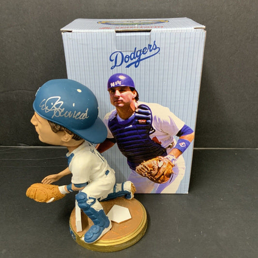 MIKE SCIOSCIA DODGERS WS CHAMPION SIGNED 2012 SGA BOBBLEHEAD BECKETT WS31158