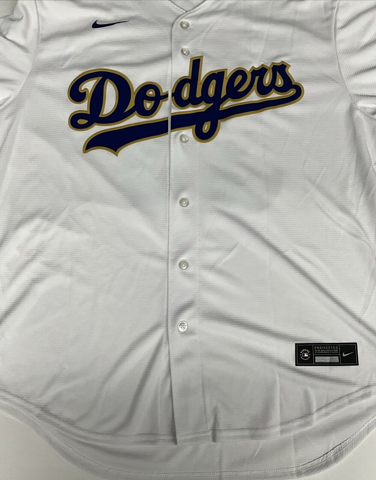 CODY BELLINGER SIGNED DODGERS 2020 CHAMPIONS JERSEY "2020 WS CHAMPS" BAS AC09963