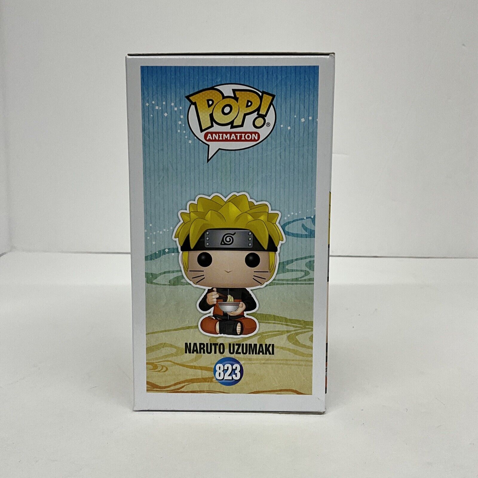 MAILE FLANAGAN SIGNED NARUTO UZUMAKI WITH RAMEN FUNKO POP 823 +QUOTE PSA 2C63695