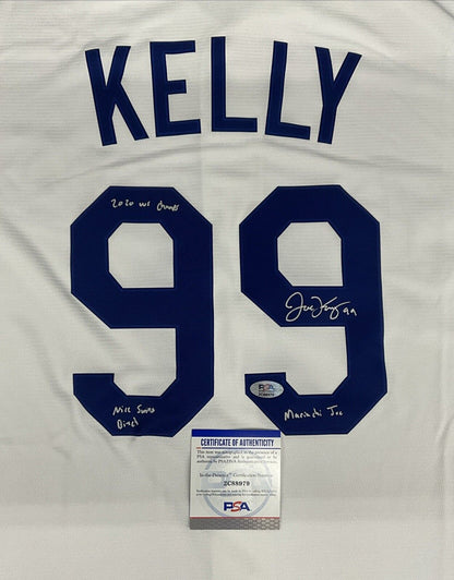 JOE KELLY SIGNED JERSEY "2020 CHAMPS NICE SWING BITCH MARIACHI JOE" PSA 2C88979