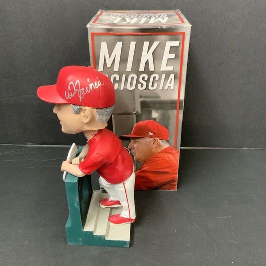 MIKE SCIOSCIA ANGELS 02 WS CHAMPION SIGNED 2018 SGA BOBBLEHEAD BECKETT WS31181