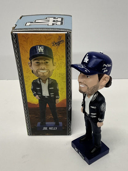 JOE KELLY SIGNED DODGERS 2023 SGA BOBBLEHEAD "MARIACHI JOE" INSCRIP PSA 2C74710