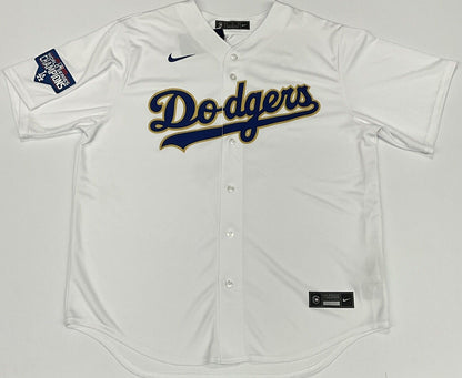 COREY SEAGER SIGNED DODGERS 2020 WS CHAMPIONS JERSEY "2020 WS MVP" FANATICS COA