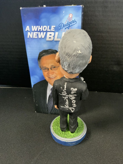 JAIME JARRIN DODGERS HOF ANNOUNCER SIGNED SGA BOBBLEHEAD "HOF 98" PSA AI84682