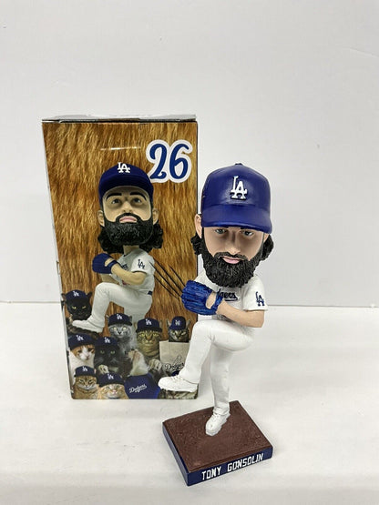 TONY GONSOLIN 2020 WORLD SERIES CHAMP SIGNED DODGERS SGA BOBBLEHEAD PSA 3C24851