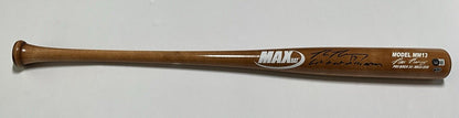 MAX MUNCY DODGERS SIGNED MAXBAT MODEL BAT "GET IT OUT OF THE OCEAN" BAS WZ79425