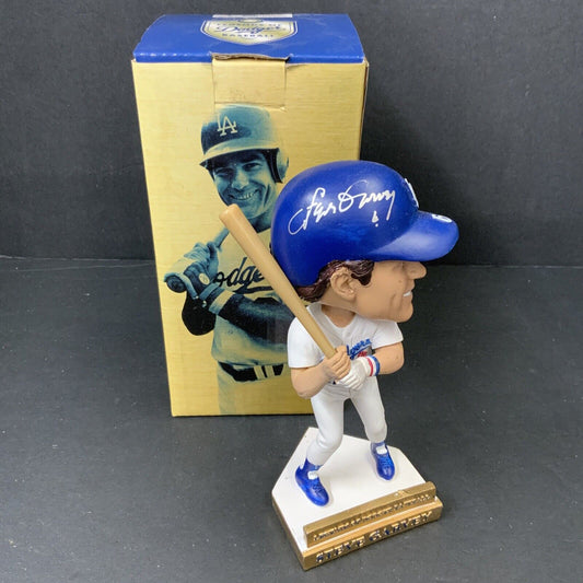 STEVE GARVEY DODGERS SIGNED 2019 SGA BOBBLEHEAD "74 NL MVP" INSCRIPT PSA 1C13837