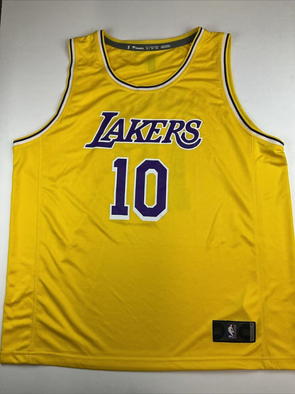 MAX CHRISTIE SIGNED LOS ANGELES LAKERS FANATICS NBA JERSEY PSA ITP 2C87954