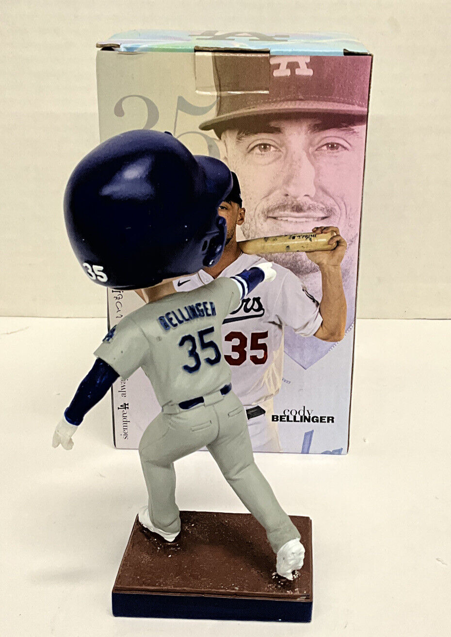 CODY BELLINGER 2020 WS CHAMP SIGNED DODGERS 2022 SGA BOBBLEHEAD