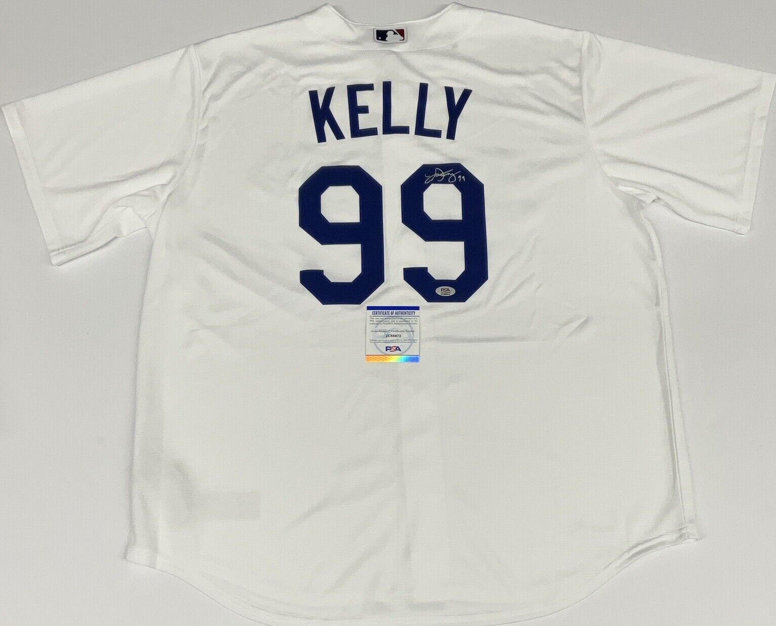 JOE KELLY 2020 WORLD SERIES CHAMPION SIGNED DODGERS NIKE JERSEY PSA 2C88972