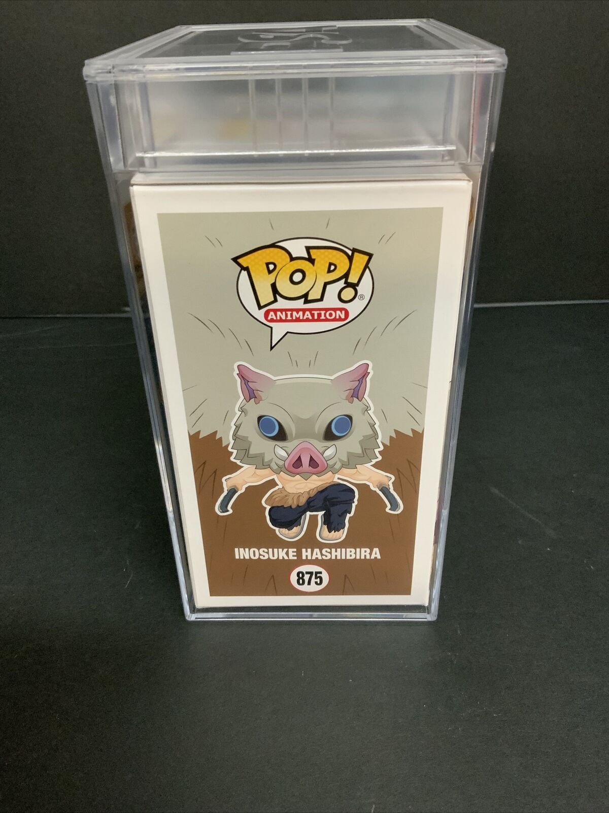 BRYCE PAPENBROOK SIGNED INOSUKE HASHIBIRA FLOCKED FUNKO POP GEM MT 10 PSA SLAB