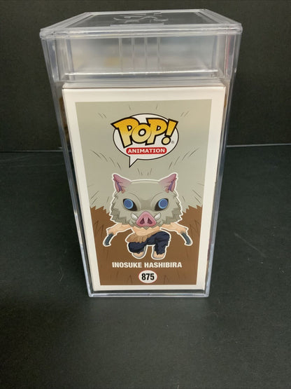 BRYCE PAPENBROOK SIGNED INOSUKE HASHIBIRA FLOCKED FUNKO POP GEM MT 10 PSA SLAB