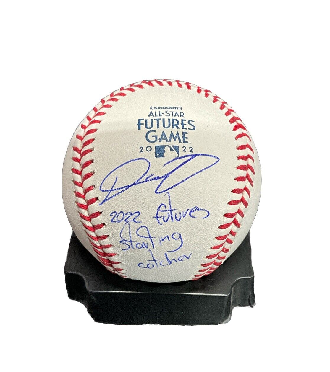 DIEGO CARTAYA SIGNED 2022 FUTURES BASEBALL "2022 FUTURES STARTING CATCHER" BAS