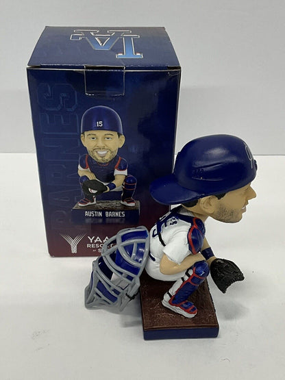 AUSTIN BARNES 2020 WORLD SERIES CHAMP SIGNED DODGERS SGA BOBBLEHEAD PSA 2C59542