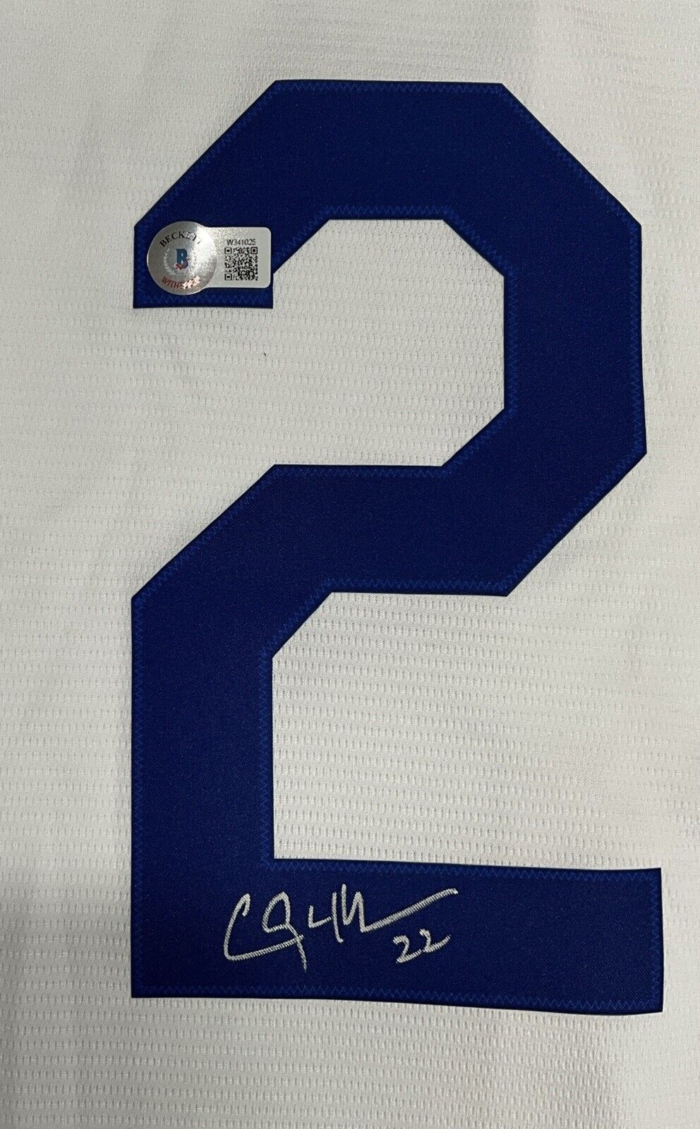 CLAYTON KERSHAW SIGNED DODGERS NIKE JERSEY "2020 WS CHAMPS" INSCRIPT BAS W341025